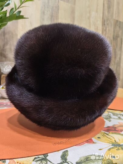 Шапка норковая женская
