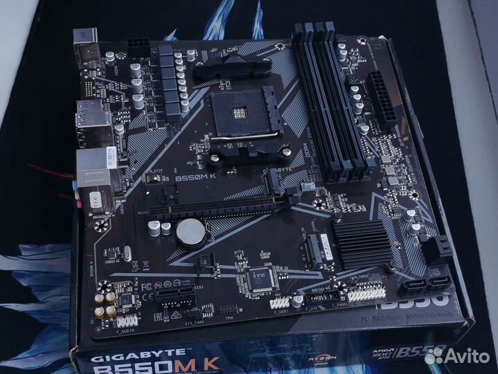 Материнская плата B550m-K Gigabyte
