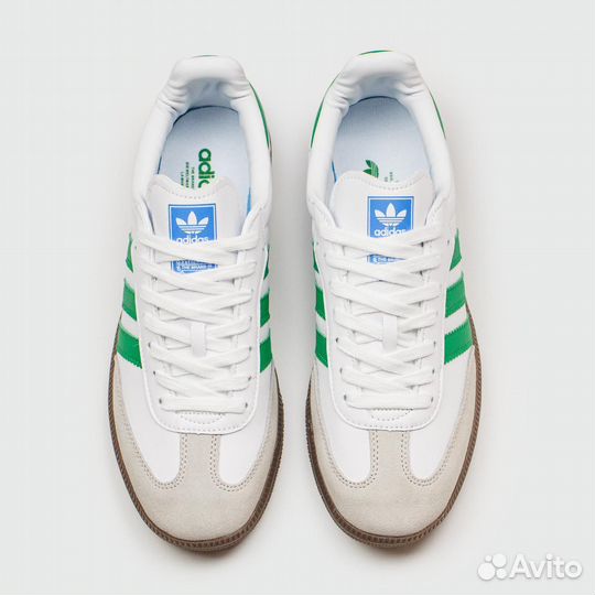 Кроссовки Adidas Samba OG White Green