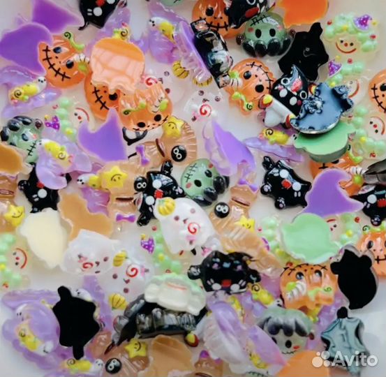 Шармы / фигурки для ногтей хэллоуин Сочи
