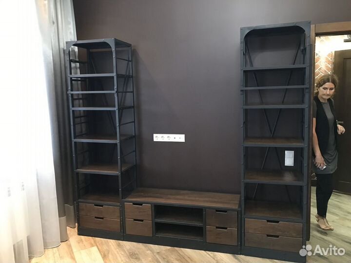 Мебель из металла и дерева