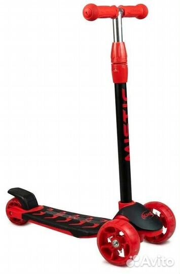 Самокат KMS Mistic детский трехколесный новый