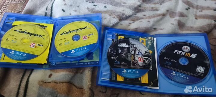 Диски на ps4 cyberpunk 2077