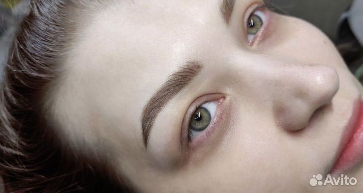 Перманентный макияж бровей, губ, камуфлирующий пм