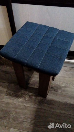 Чехлы на табуреты квадратные берюзовые