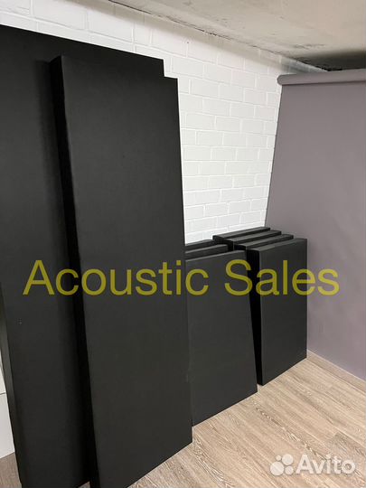 Акустичесие панели, диффузоры, tube trap, ширмы