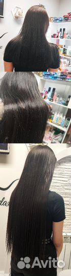 Наращивание натуральных волос и био протеиновых