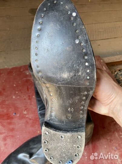 Сапоги офицерские хромовые