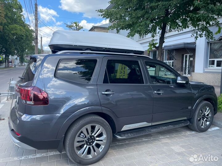 Автобокс Turino Sport 480 белый на Kia Mohave