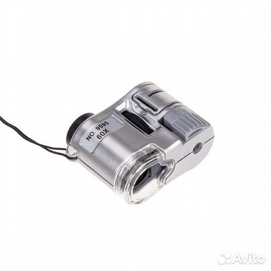 Микроскоп 60x увеличение с LED и UV подсветкой