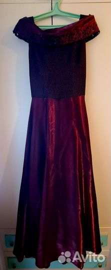 Вечернее платье 46 размера в пол