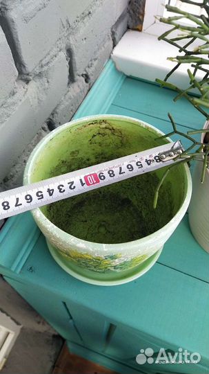 Керамический цветочный горшок