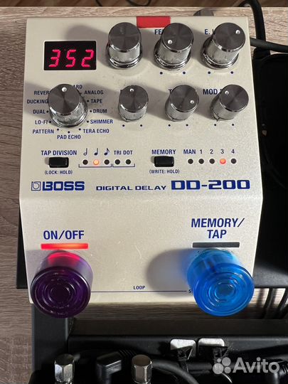 Гитарные педали boss delay dd-200