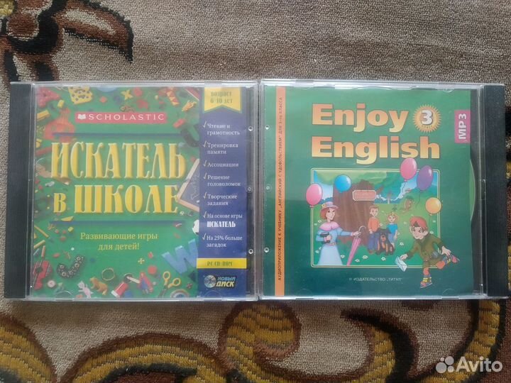 Учебник и диск MP3 Enjoy English 3. Развивающая иг