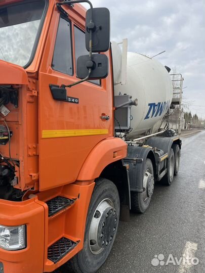 Автобетоносмеситель КАМАЗ 6540, 2021