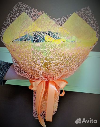 Съедобные букеты на День Рождения, Юбилей, Свадьбу