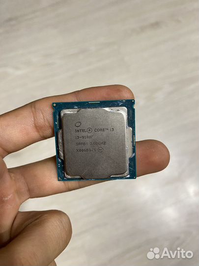 Процессор intel core i3 9100f