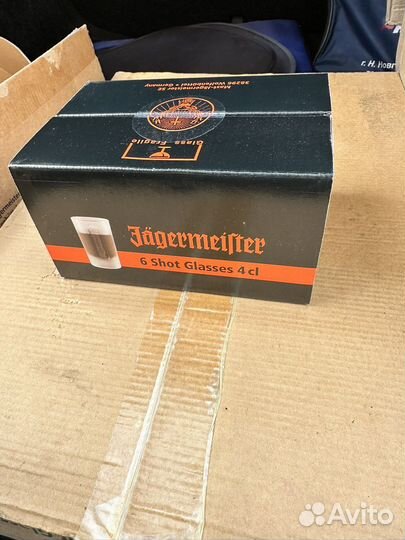 Шоты стопки Jagermeister