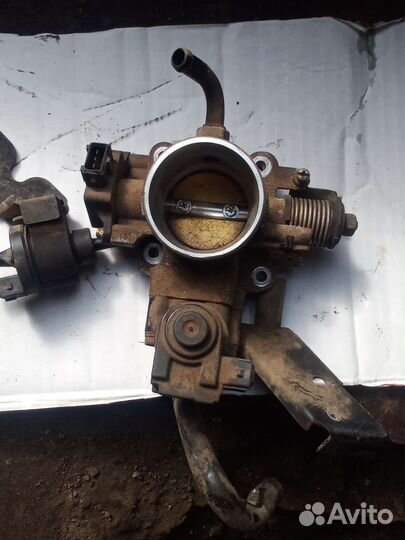 Kia spectra дроссель в сборе 2009.г.в