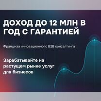 Франшиза В2В. Доход до 12 млн в год