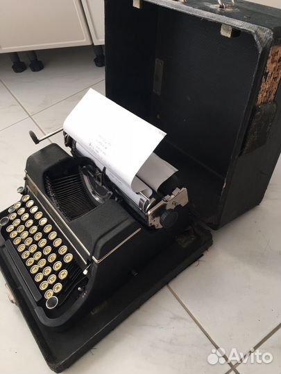 Underwood печатная машинка