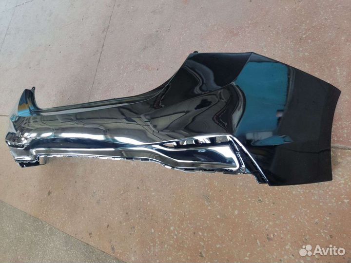 Бампер задний Хендай Солярис 17-20 г. новый,чёрный