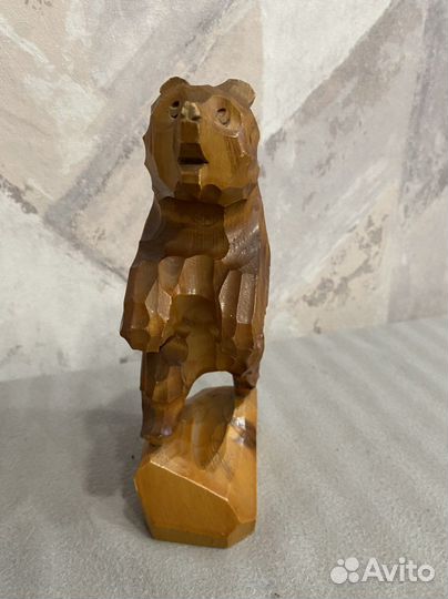 Статуэтка дерево «Медведь»
