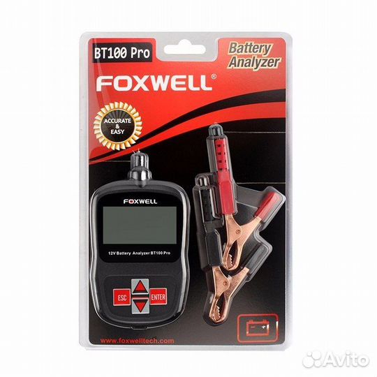 Foxwell BT100 Pro 12 в автомобильный тестер батаре