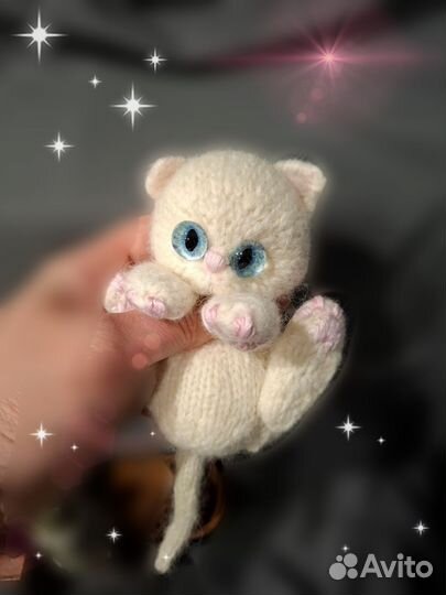 Мягкая игрушка котенок