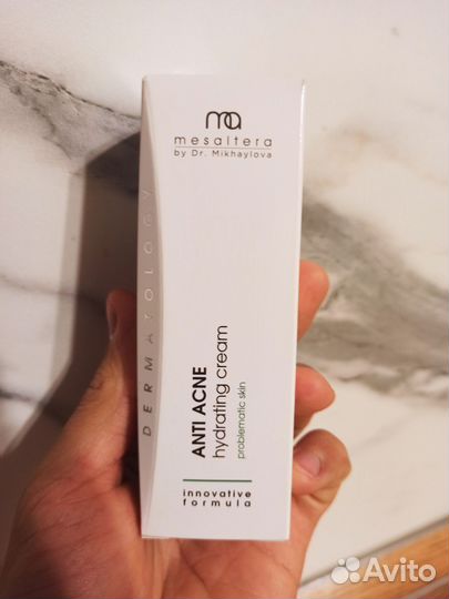 Mesaltera. анти акне hydrating cream