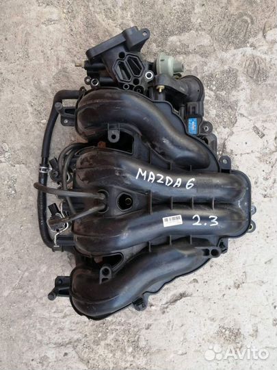 Впускной коллектор Мазда 6 2.3
