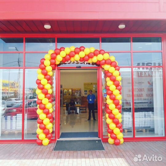 Оформление воздушными шарами (Арки из воздуш шаров