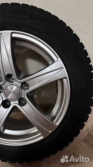 Колеса 5х100 57.1 dunlop (шип2018) 185/60 r15