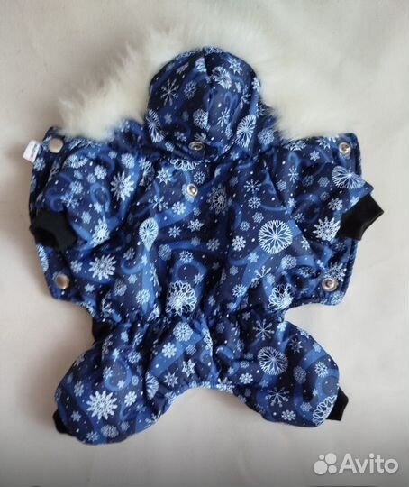 Комбинезон зимний для маленькой собаки