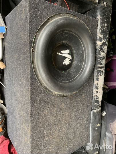 Сабвуфер 15 и усилитель