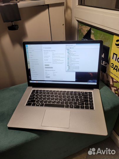 Свежий офисный ноут J3455(4 ядра) /8Gb/SSD/15.6