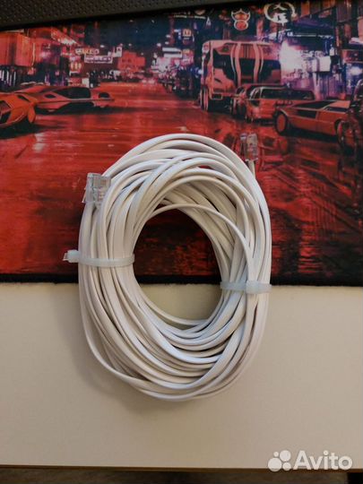 Телефонные шнуры-удлинители (RJ-11)