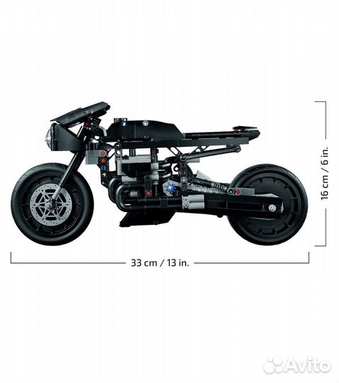 Конструктор lego technic 42155 мотоцикл