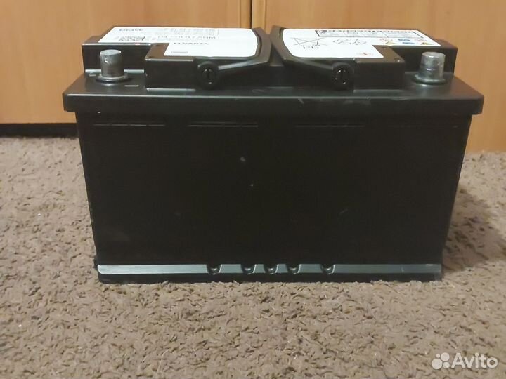 Bmw аккумулятор аккумулятор 80ah 800a 7555285