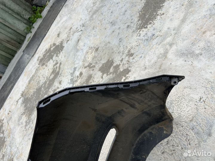 Задний бампер hyundai solaris хэтчбек