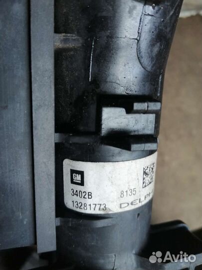 Радиатор охлаждения Opel Astra J, 1.6, A16XER