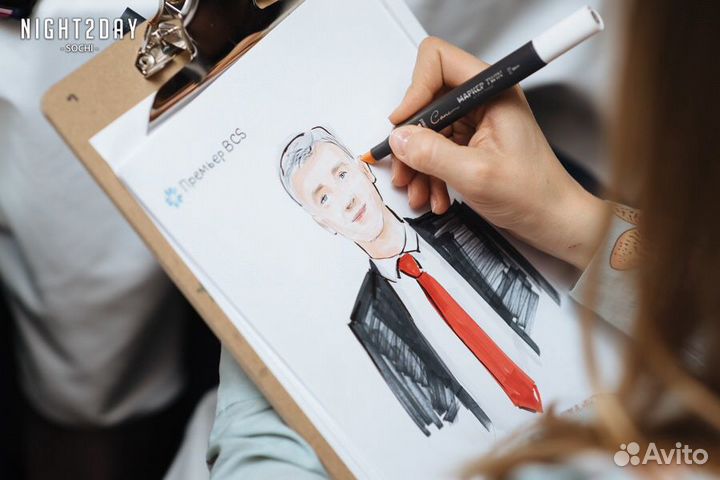 Шаржист на мероприятие