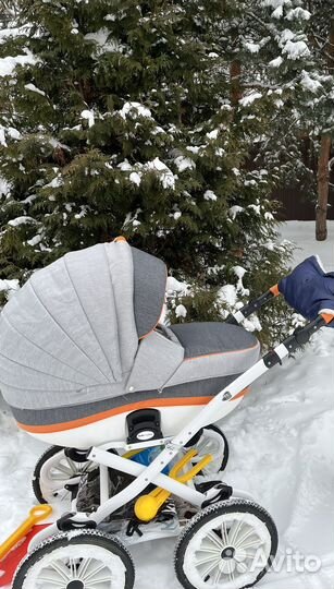 Коляска 2 в 1 bebe mobile