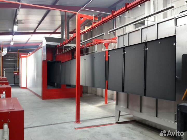 Линии порошковой покраски