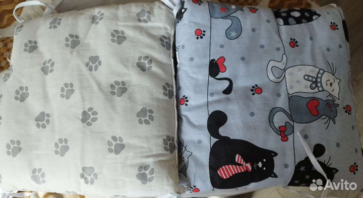 Подушки в детскую кроватку