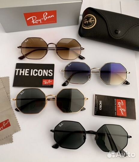 Очки ray ban octagon