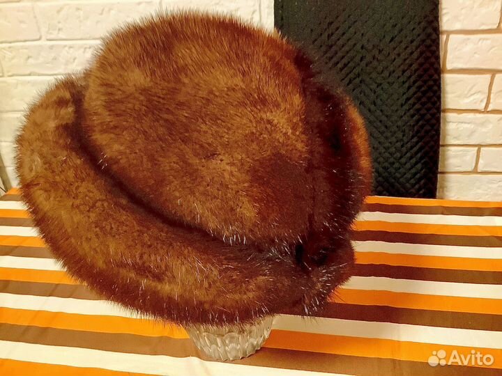 Берет и шляпа норковые женские