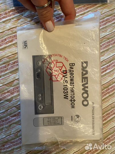 Видеомагнитофон daewoo