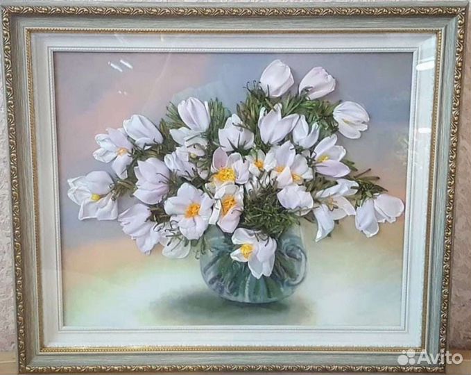 Картина лентами