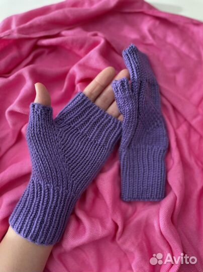 Митенки ручная работа